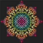 (image for) Full Rainbow Mandala 2